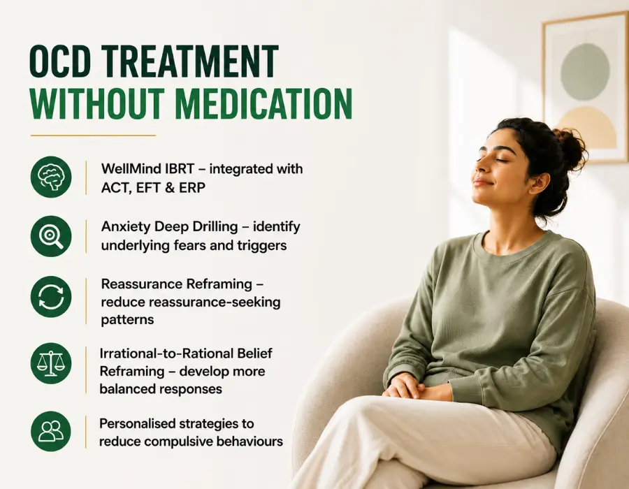OCD treatment without medication using structured therapy approaches